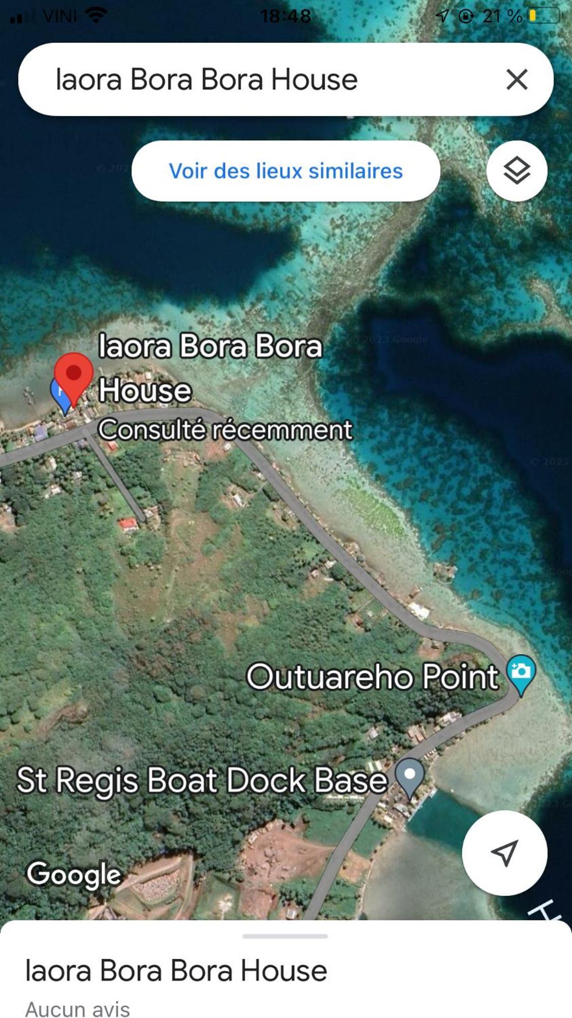 ボラボラIaora Borabora House Puhiaアパートメント エクステリア 写真