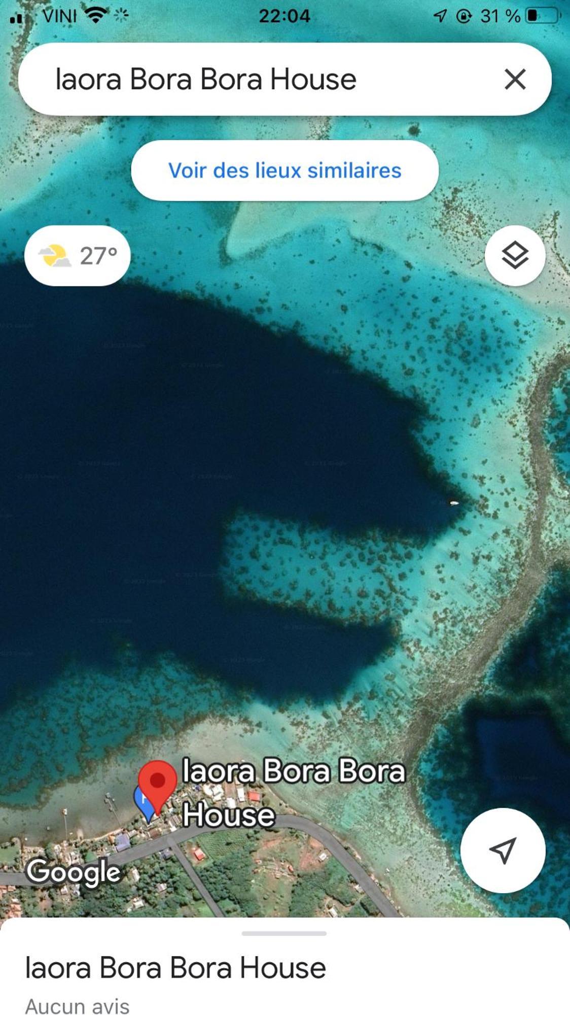 ボラボラIaora Borabora House Puhiaアパートメント エクステリア 写真