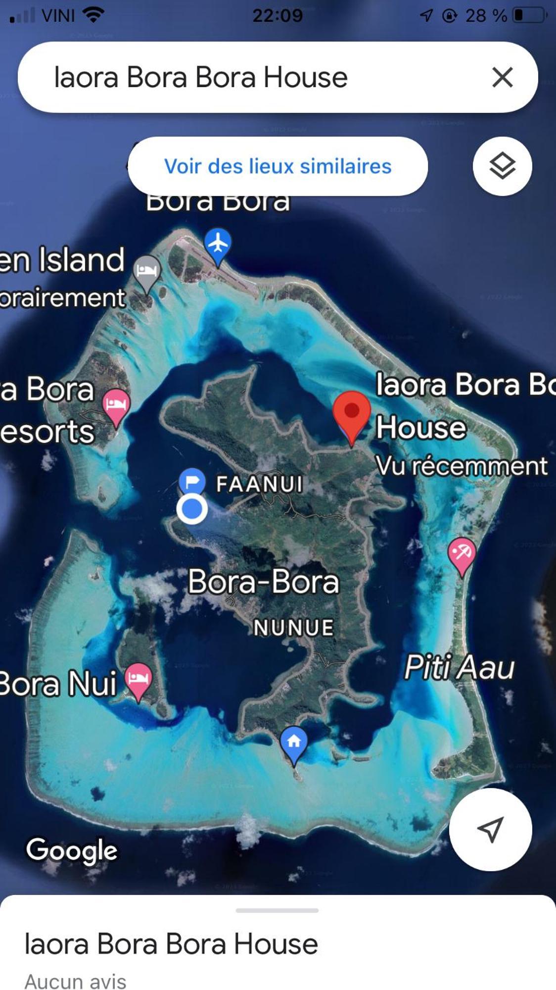 ボラボラIaora Borabora House Puhiaアパートメント エクステリア 写真